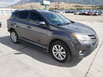 2015 Toyota Rav4 Limited Charcoal vin: 2T3DFREVXFW240010