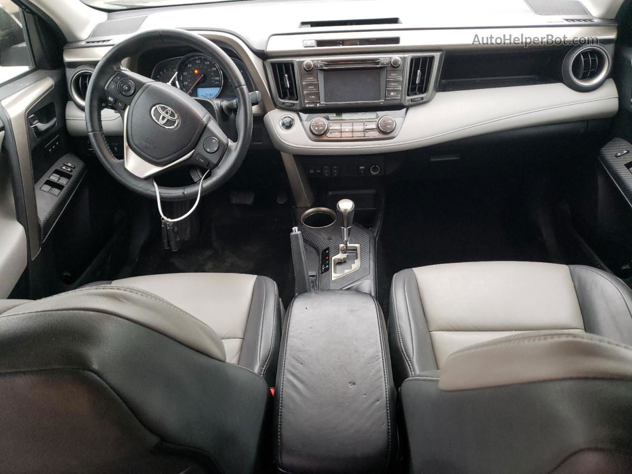 2015 Toyota Rav4 Limited Черный vin: 2T3DFREVXFW373138