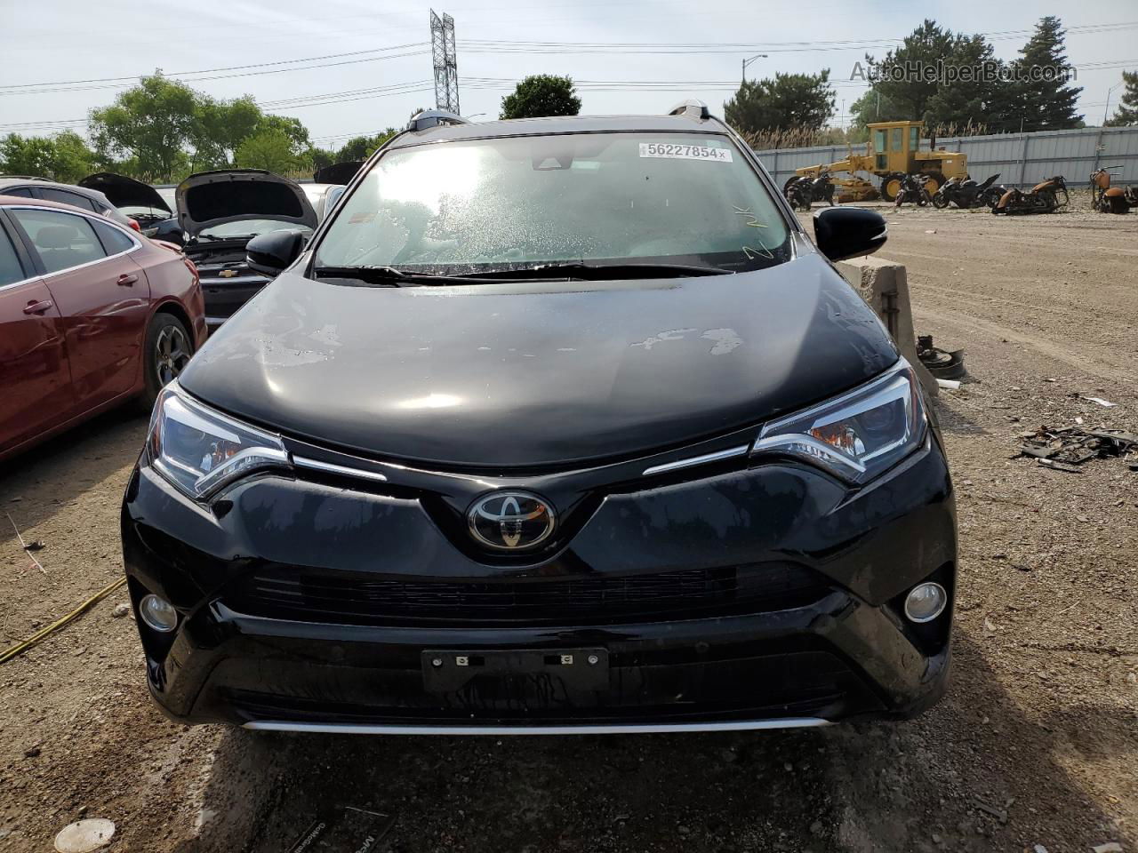 2016 Toyota Rav4 Limited Black vin: 2T3DFREVXGW504084