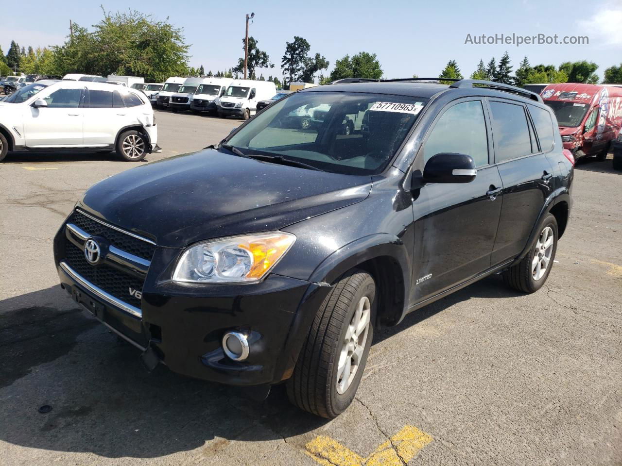 2010 Toyota Rav4 Limited Black vin: 2T3DK4DV0AW032159