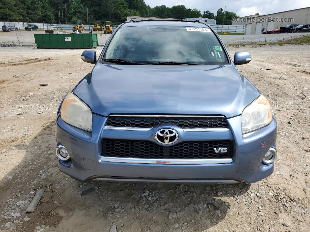 2010 Toyota Rav4 Limited Blue vin: 2T3DK4DV2AW029053