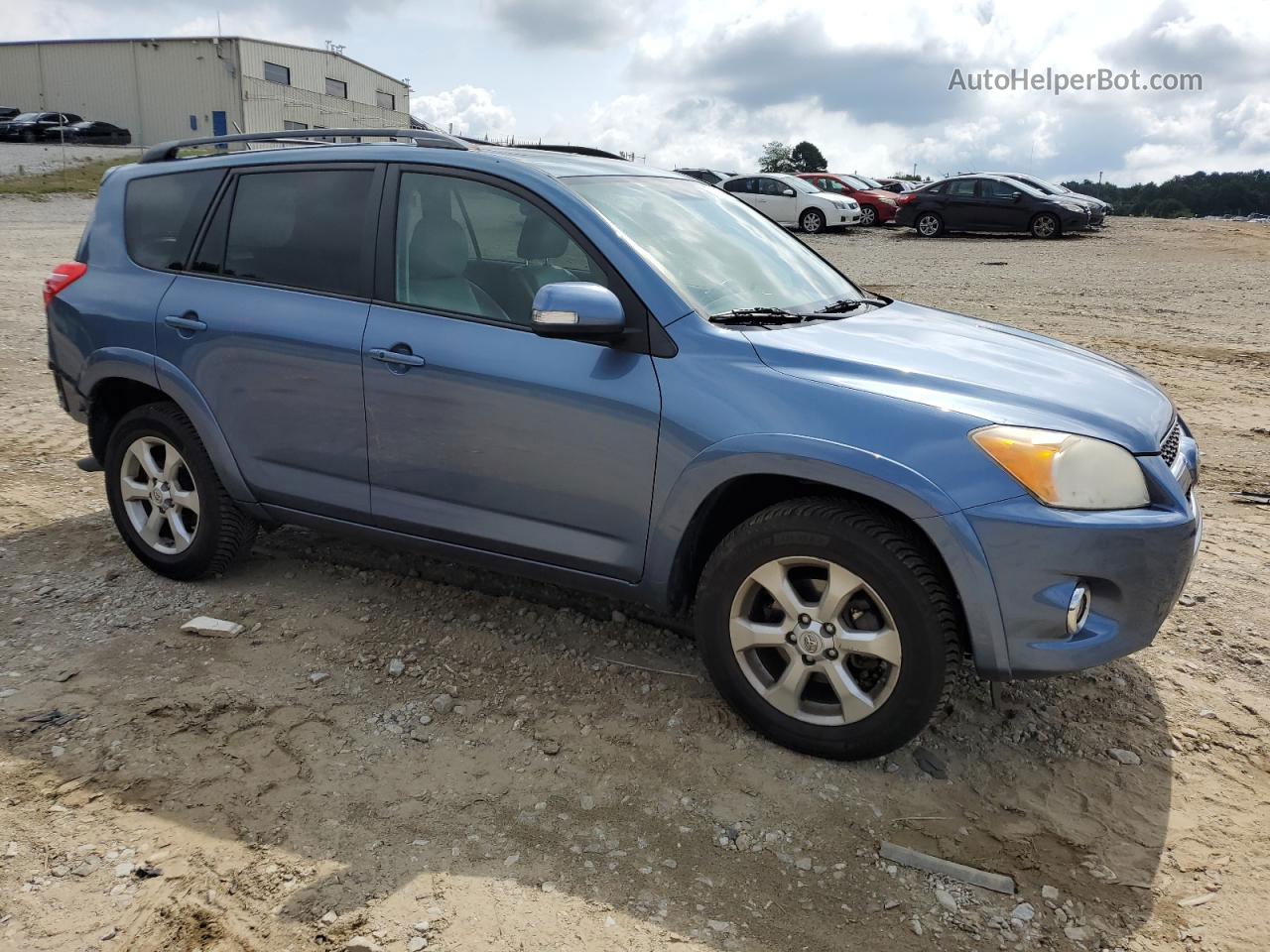 2010 Toyota Rav4 Limited Blue vin: 2T3DK4DV2AW029053