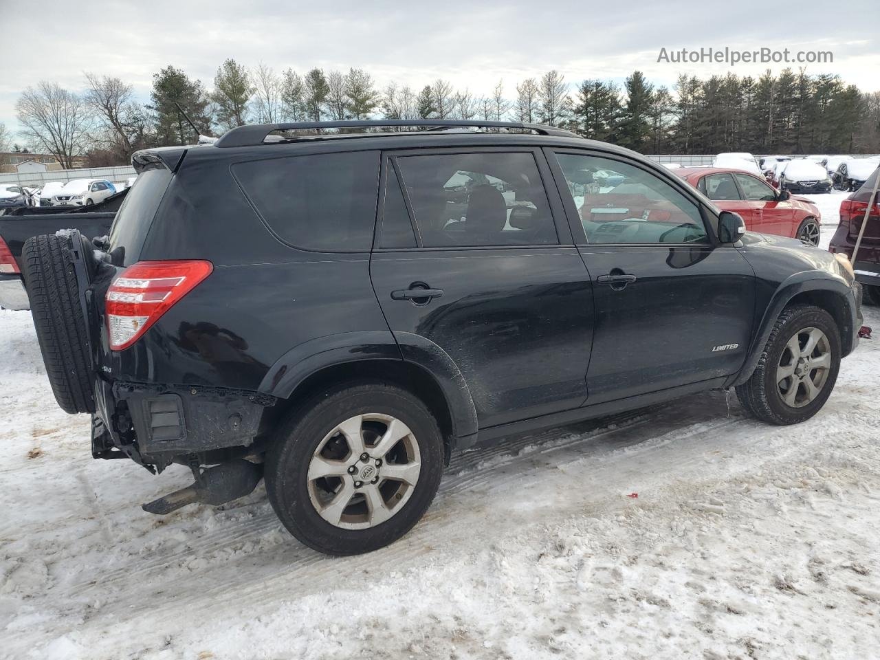 2010 Toyota Rav4 Limited Black vin: 2T3DK4DV5AW028611