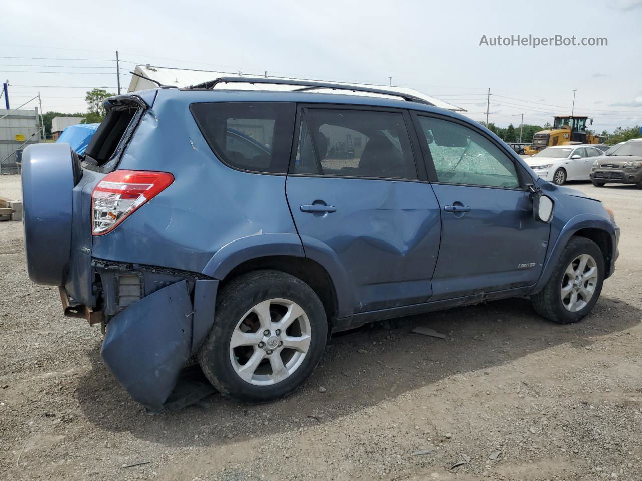 2010 Toyota Rav4 Limited Blue vin: 2T3DK4DVXAW025963