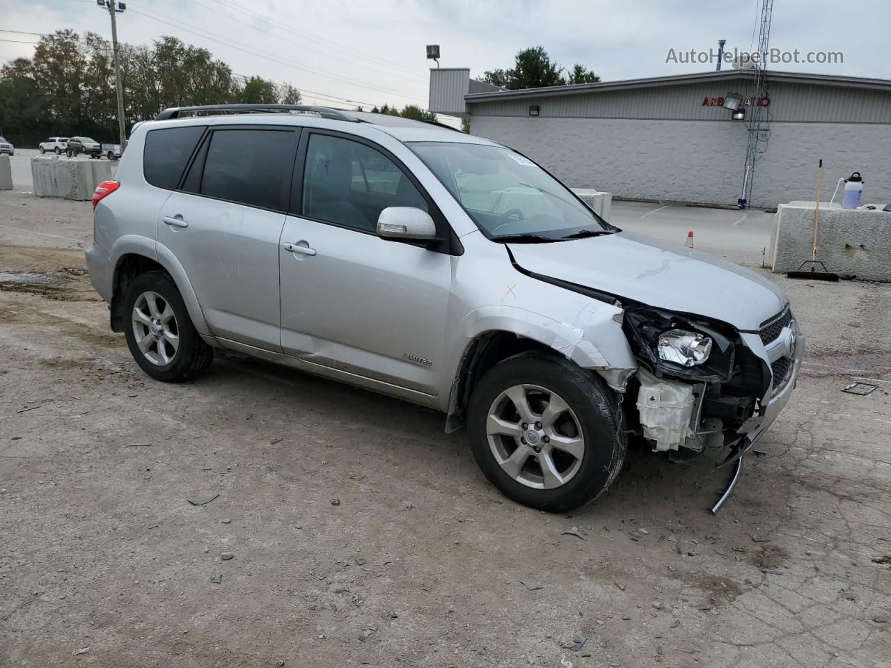 2010 Toyota Rav4 Limited Silver vin: 2T3DK4DVXAW036753