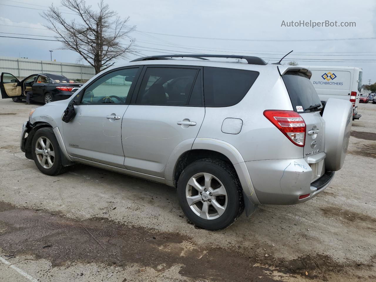 2010 Toyota Rav4 Limited Silver vin: 2T3DK4DVXAW036753