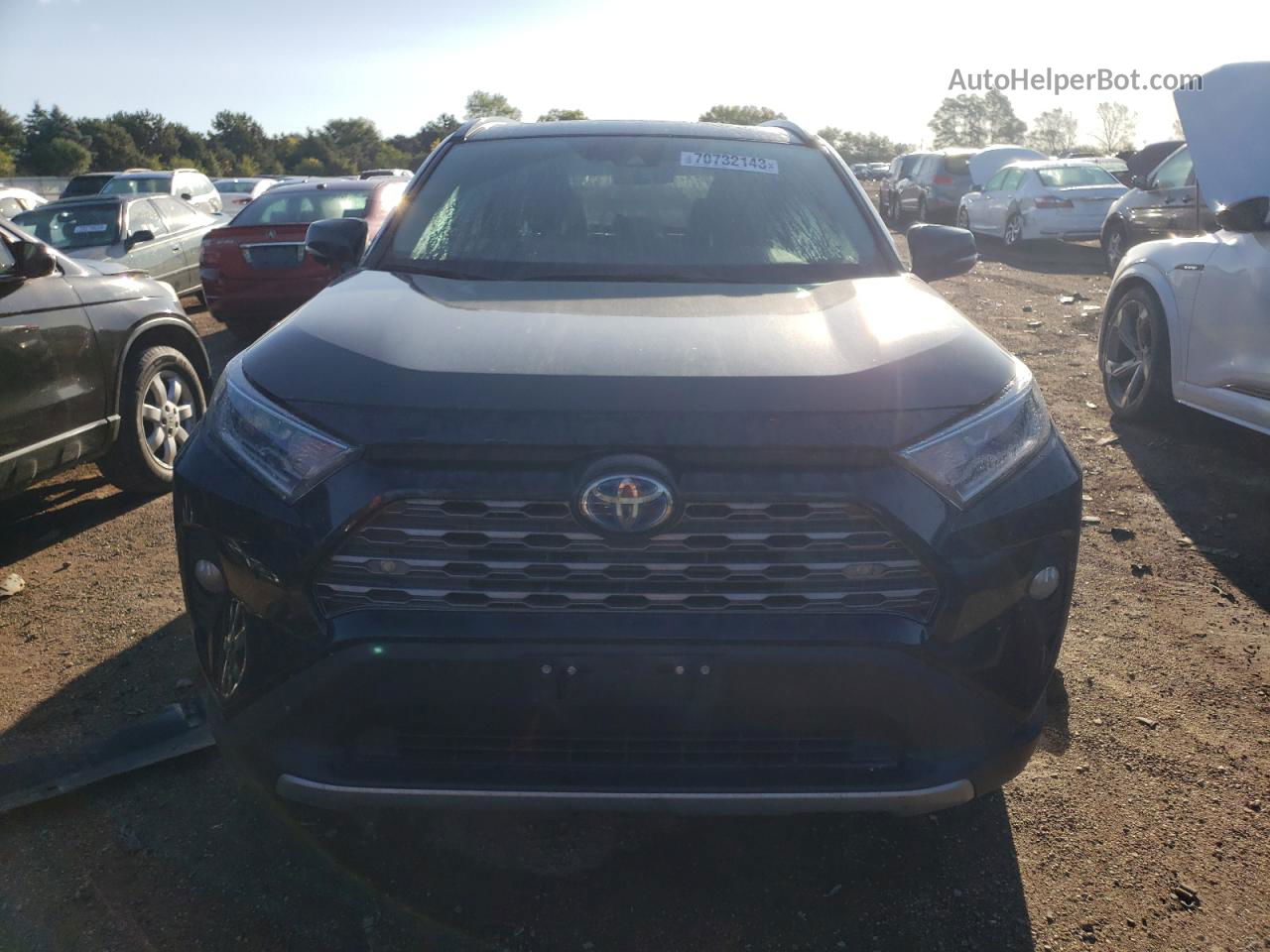 2019 Toyota Rav4 Limited Black vin: 2T3DWRFV3KW038649