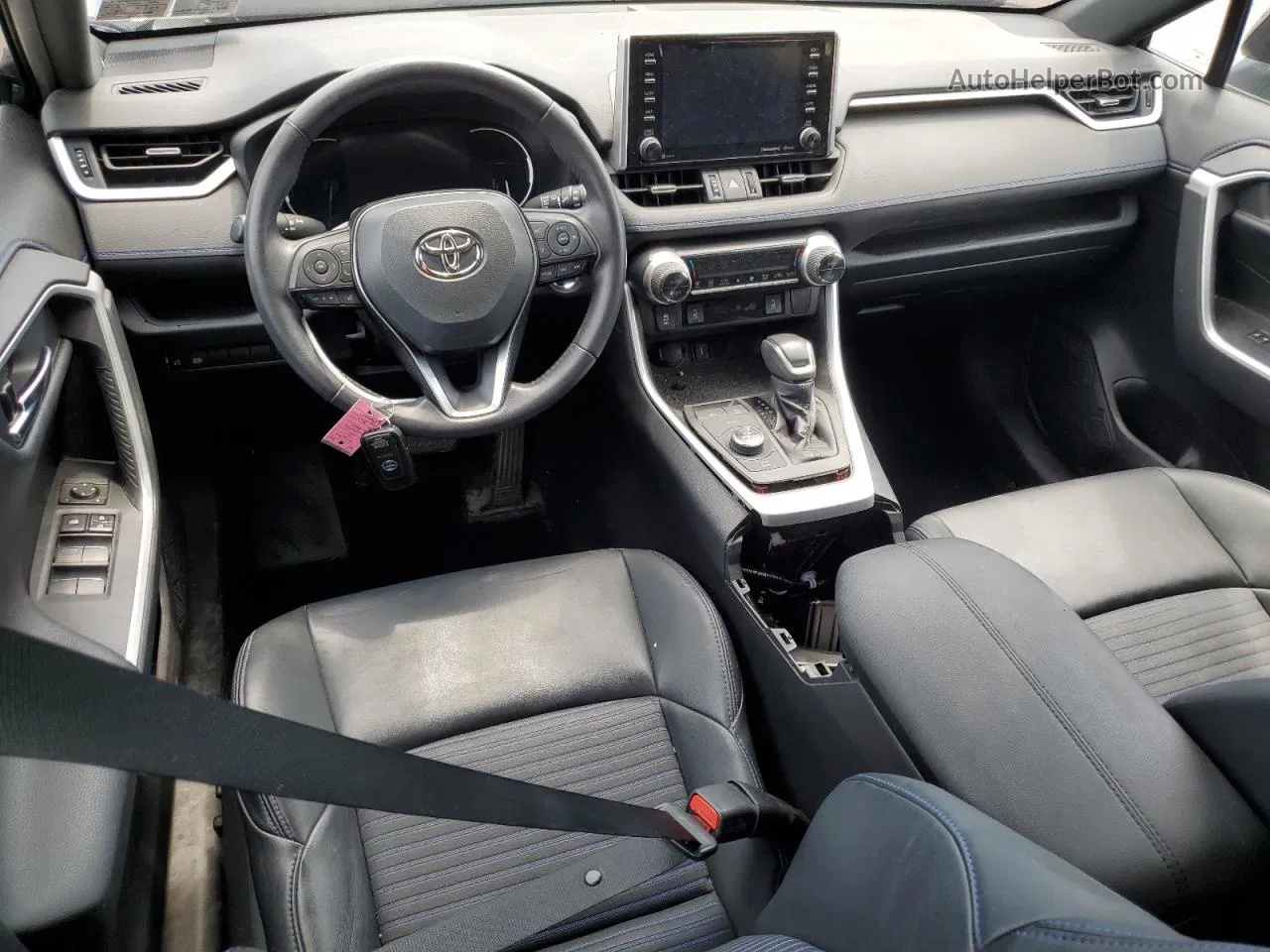 2021 Toyota Rav4 Xse Синий vin: 2T3E6RFV8MW004584