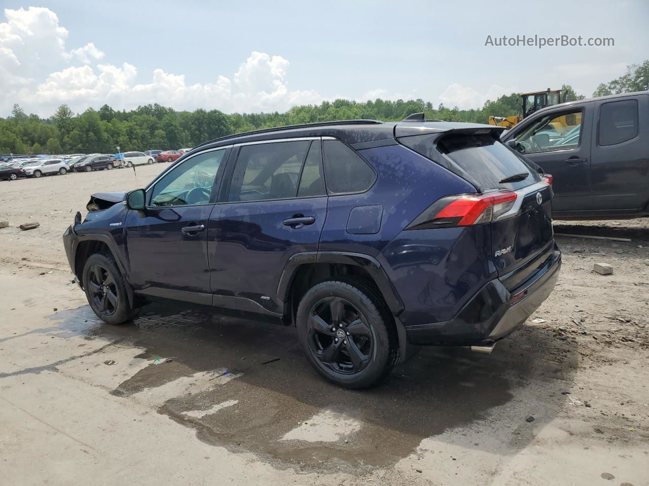 2021 Toyota Rav4 Xse Blue vin: 2T3E6RFV8MW004584