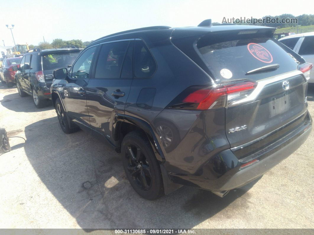 2021 Toyota Rav4 Hybrid Xse Серый vin: 2T3E6RFVXMW009267