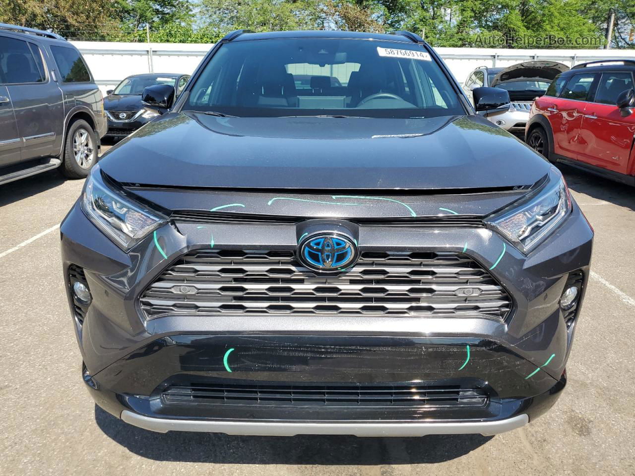 2021 Toyota Rav4 Xse Gray vin: 2T3E6RFVXMW012945