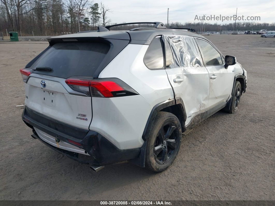 2020 Toyota Rav4 Xse Hybrid Белый vin: 2T3EWRFV1LW053088