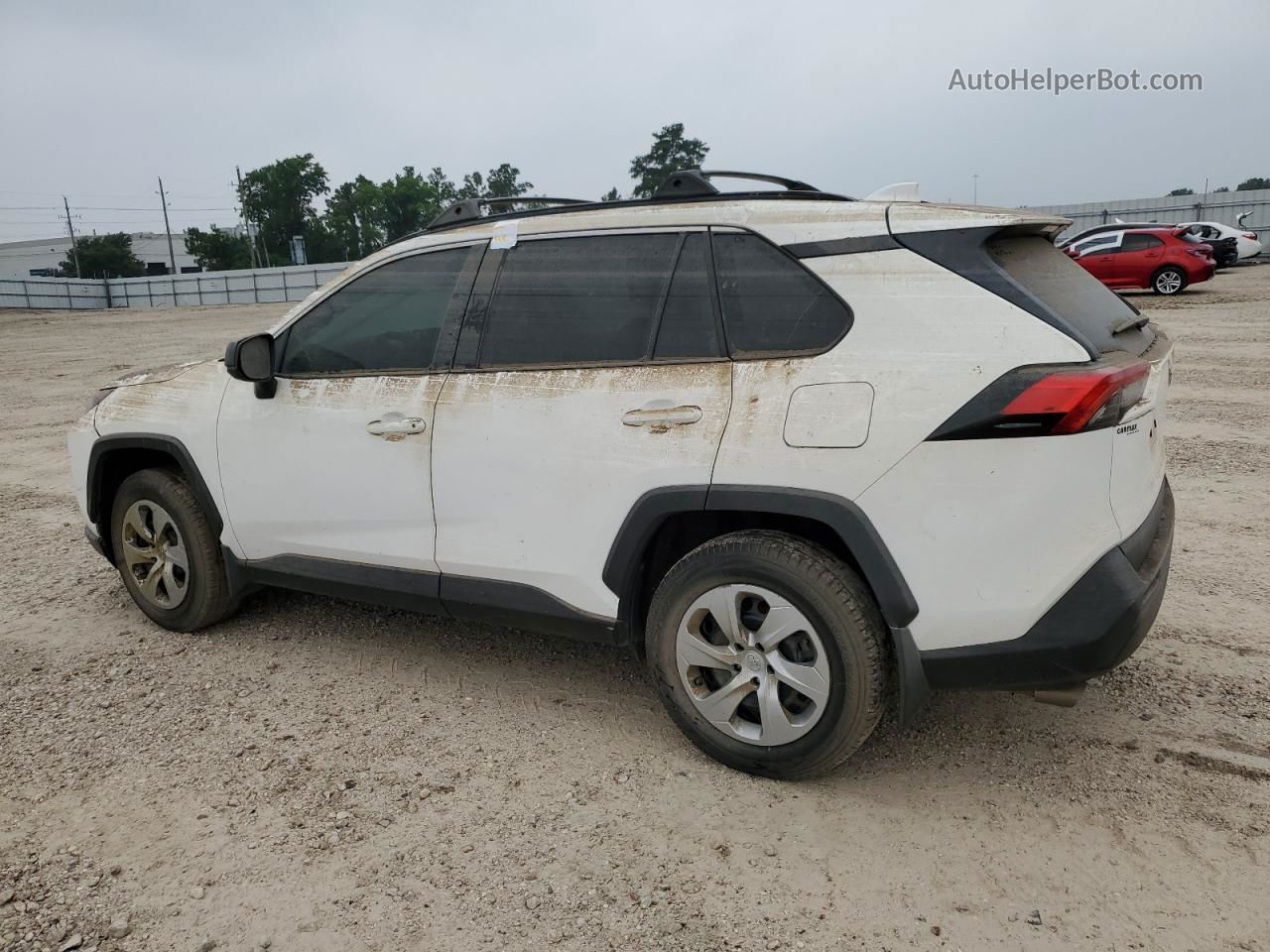 2020 Toyota Rav4 Le White vin: 2T3F1RFV0LC113916