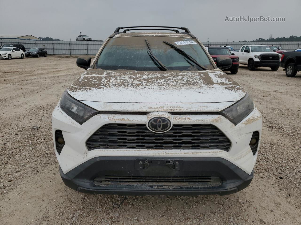 2020 Toyota Rav4 Le White vin: 2T3F1RFV0LC113916