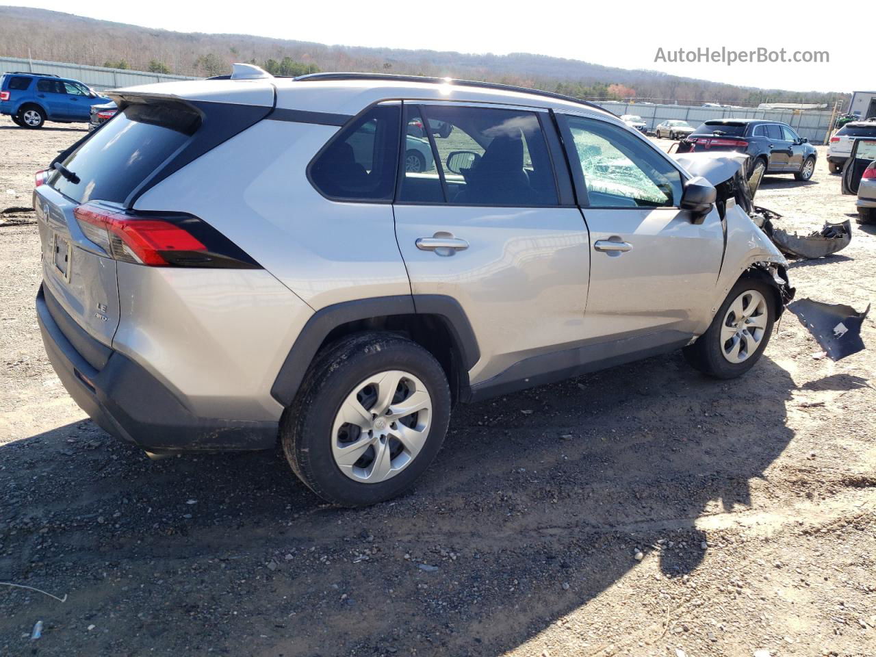 2021 Toyota Rav4 Le Silver vin: 2T3F1RFV1MC151334