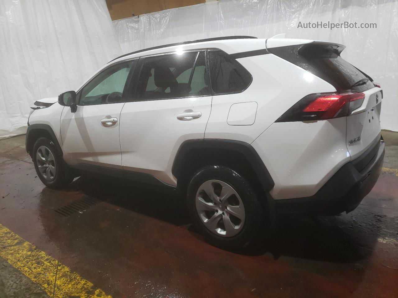 2021 Toyota Rav4 Le White vin: 2T3F1RFV1MC177853