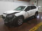 2021 Toyota Rav4 Le White vin: 2T3F1RFV1MC177853