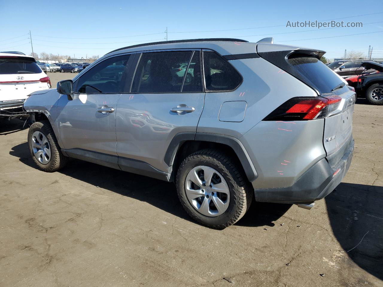 2021 Toyota Rav4 Le Silver vin: 2T3F1RFV1MC255063