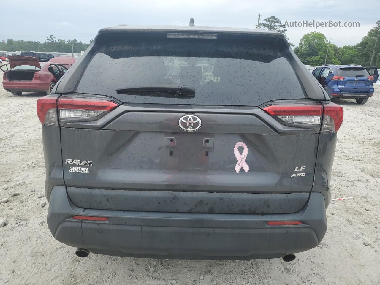 2019 Toyota Rav4 Le Gray vin: 2T3F1RFV2KC006977