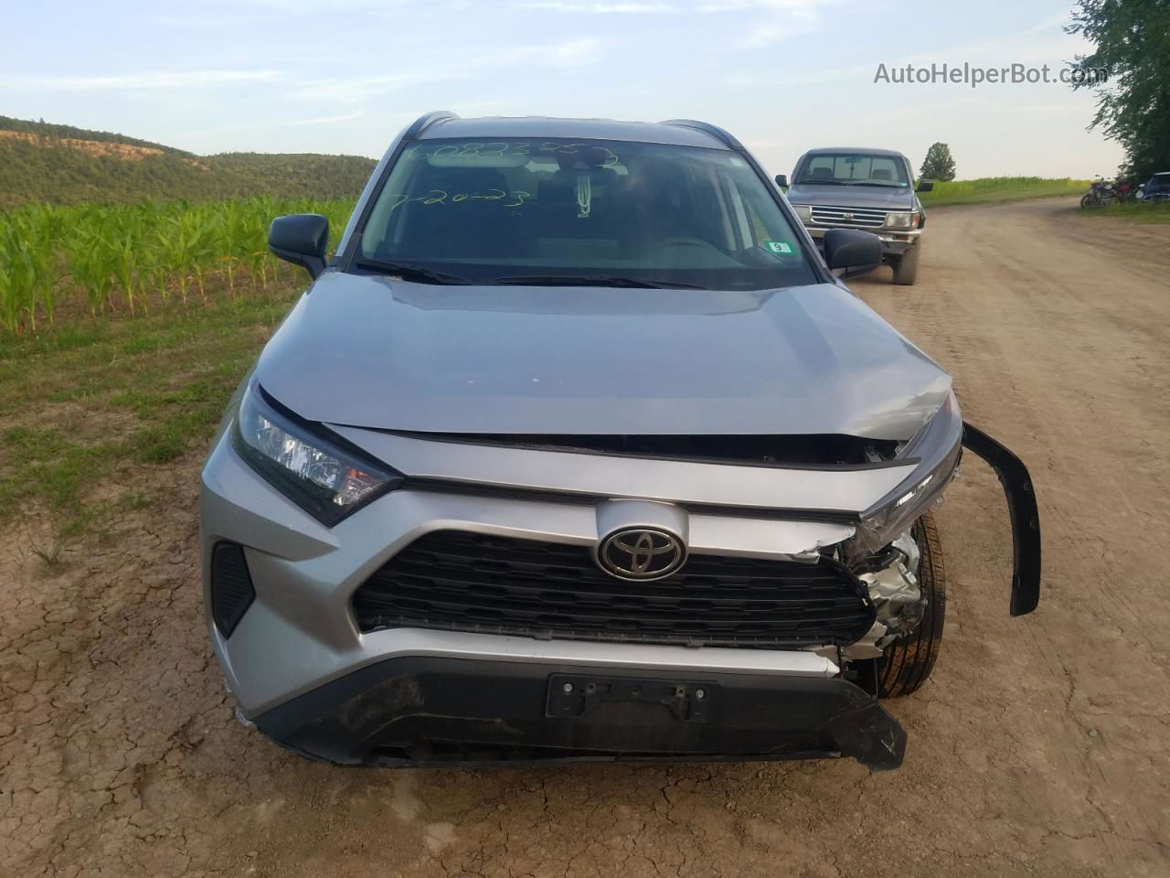 2019 Toyota Rav4 Le Silver vin: 2T3F1RFV3KW038271