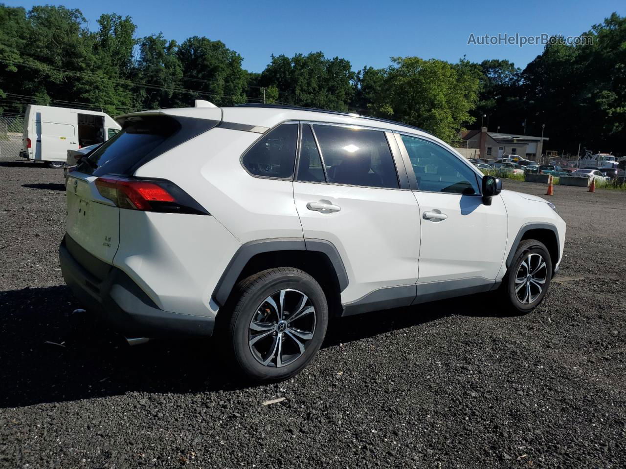 2020 Toyota Rav4 Le Белый vin: 2T3F1RFV3LC063836