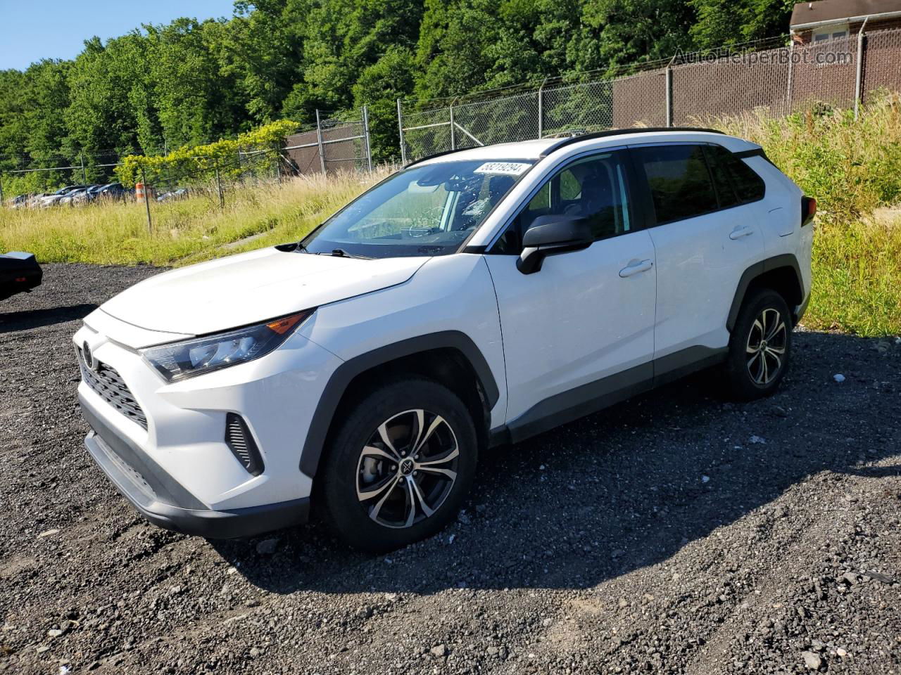 2020 Toyota Rav4 Le Белый vin: 2T3F1RFV3LC063836