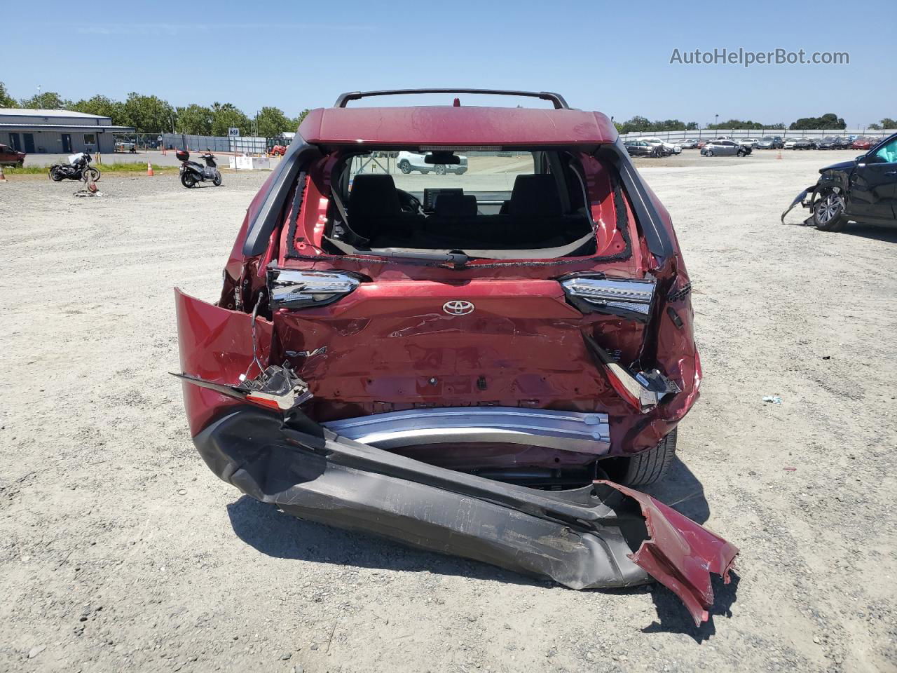 2021 Toyota Rav4 Le Burgundy vin: 2T3F1RFV3MW181773