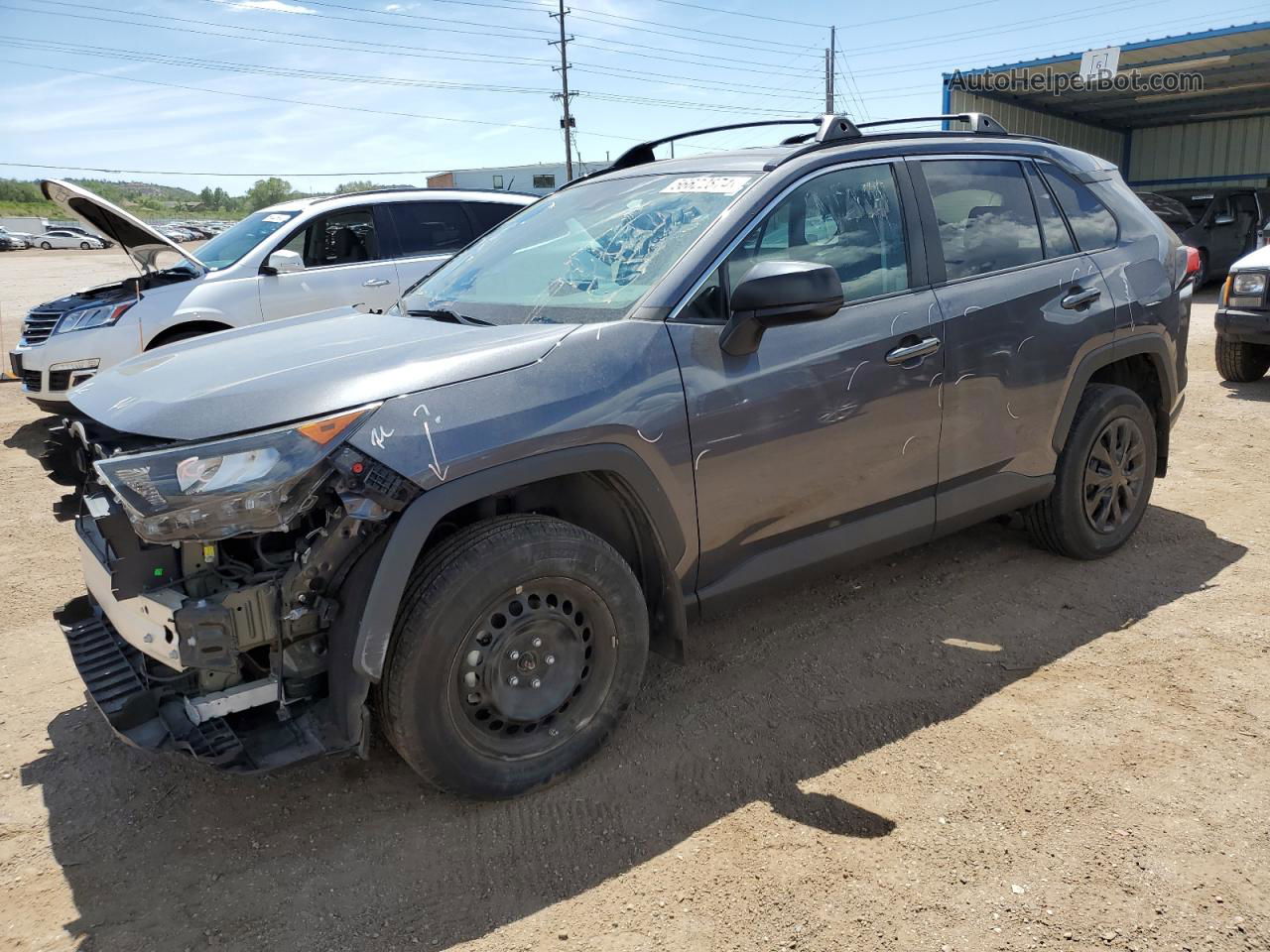 2019 Toyota Rav4 Le Серый vin: 2T3F1RFV4KW074941