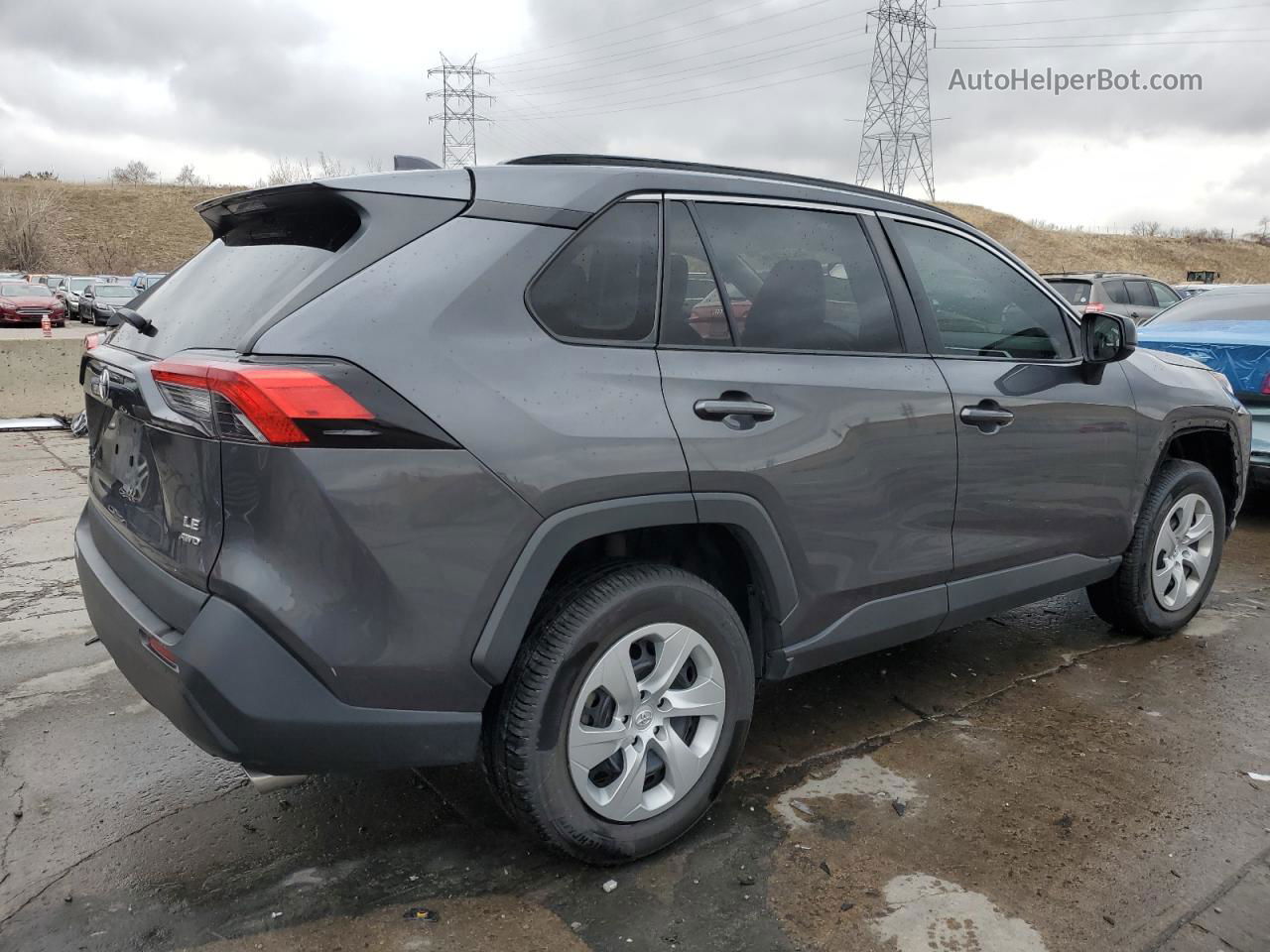 2021 Toyota Rav4 Le Угольный vin: 2T3F1RFV4MW202999