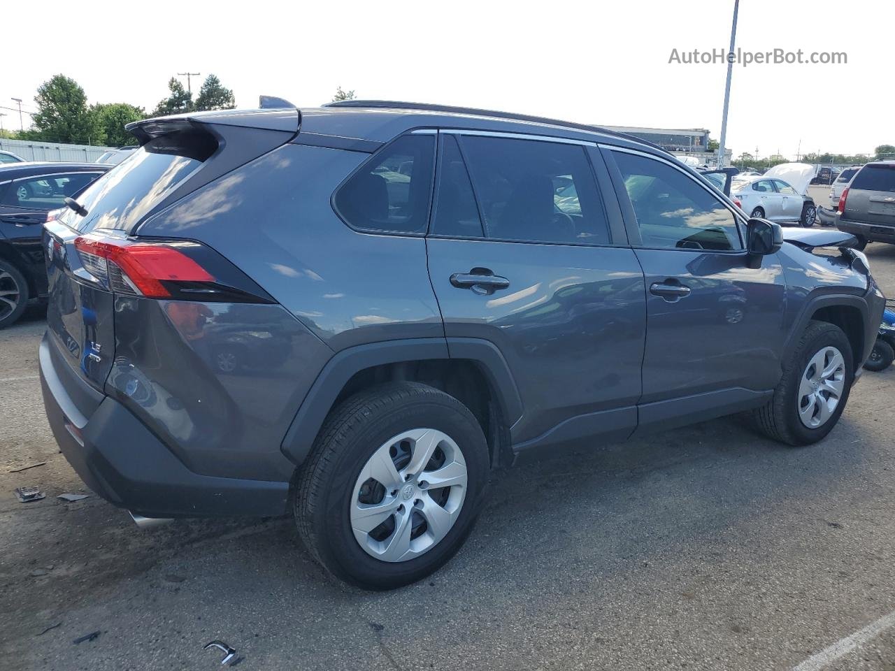 2021 Toyota Rav4 Le Gray vin: 2T3F1RFV4MW243844