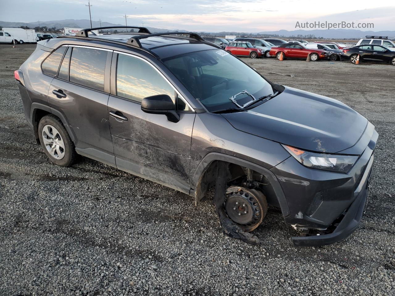 2019 Toyota Rav4 Le Угольный vin: 2T3F1RFV5KW038076