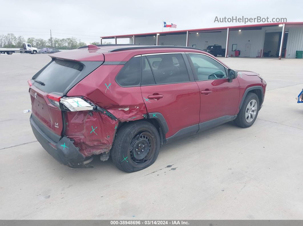 2020 Toyota Rav4 Le Red vin: 2T3F1RFV5LC086762