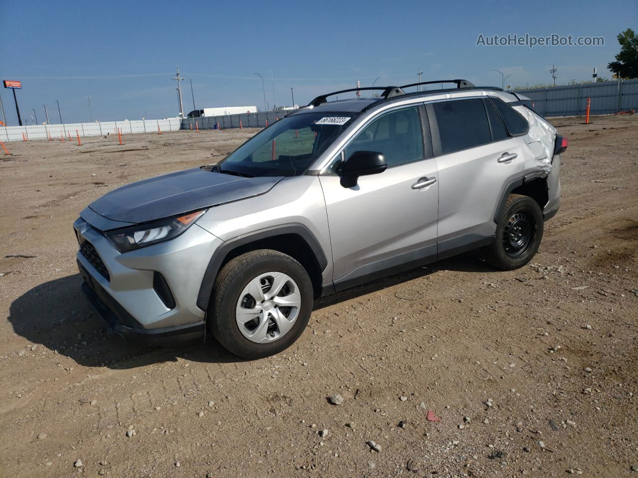 2021 Toyota Rav4 Le Silver vin: 2T3F1RFV5MC221725