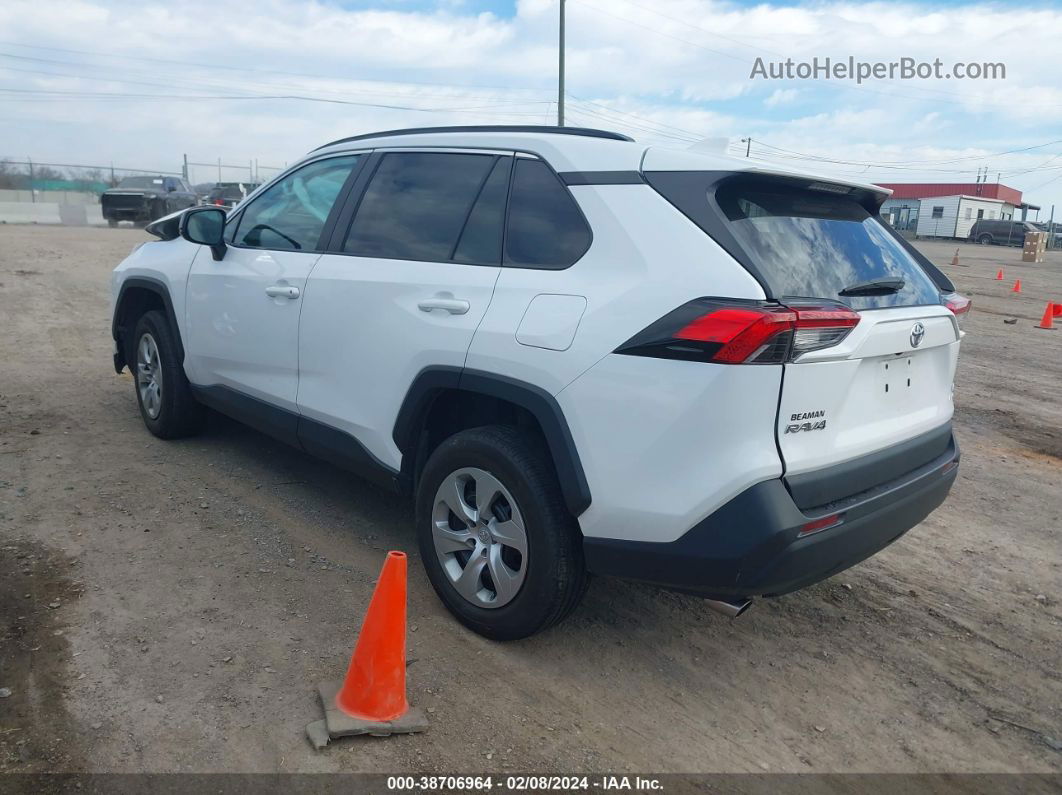 2021 Toyota Rav4 Le White vin: 2T3F1RFV5MC224592