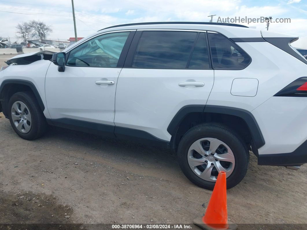 2021 Toyota Rav4 Le White vin: 2T3F1RFV5MC224592