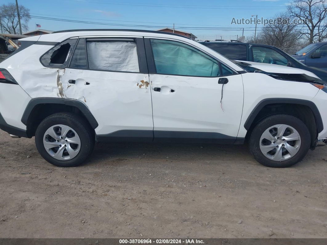 2021 Toyota Rav4 Le White vin: 2T3F1RFV5MC224592