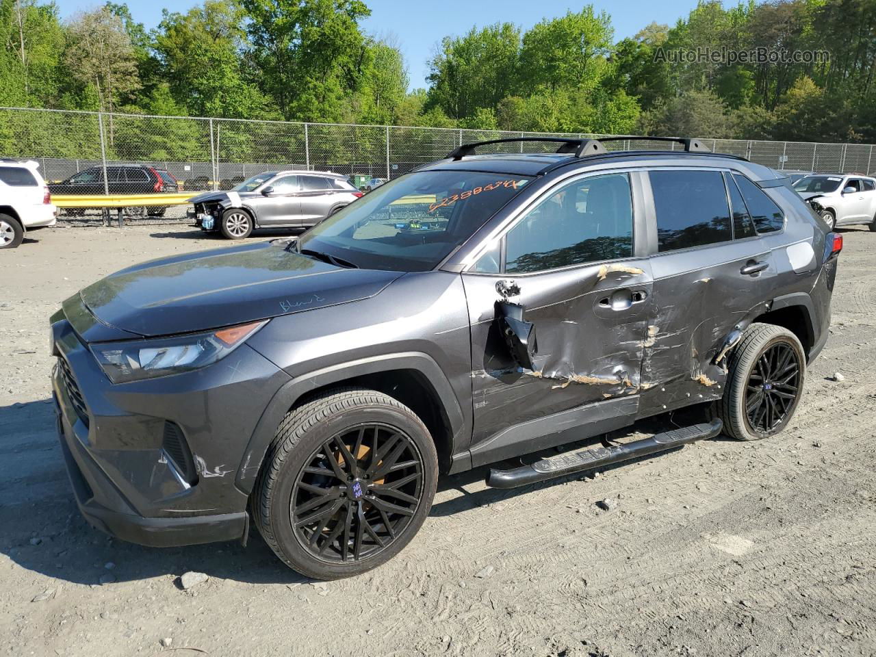 2019 Toyota Rav4 Le Gray vin: 2T3F1RFV6KC055809