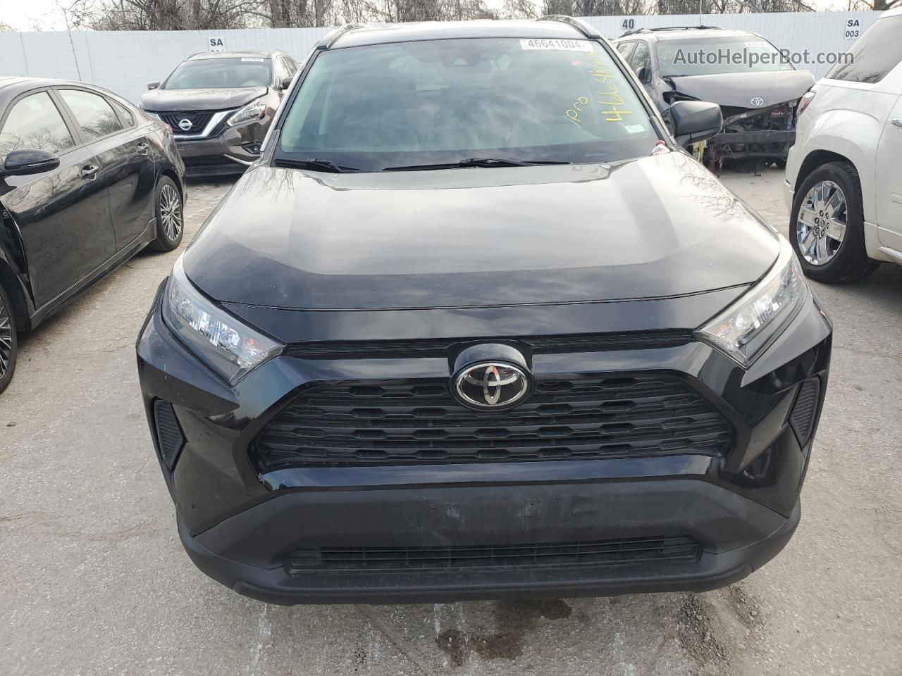 2019 Toyota Rav4 Le Черный vin: 2T3F1RFV7KW017777