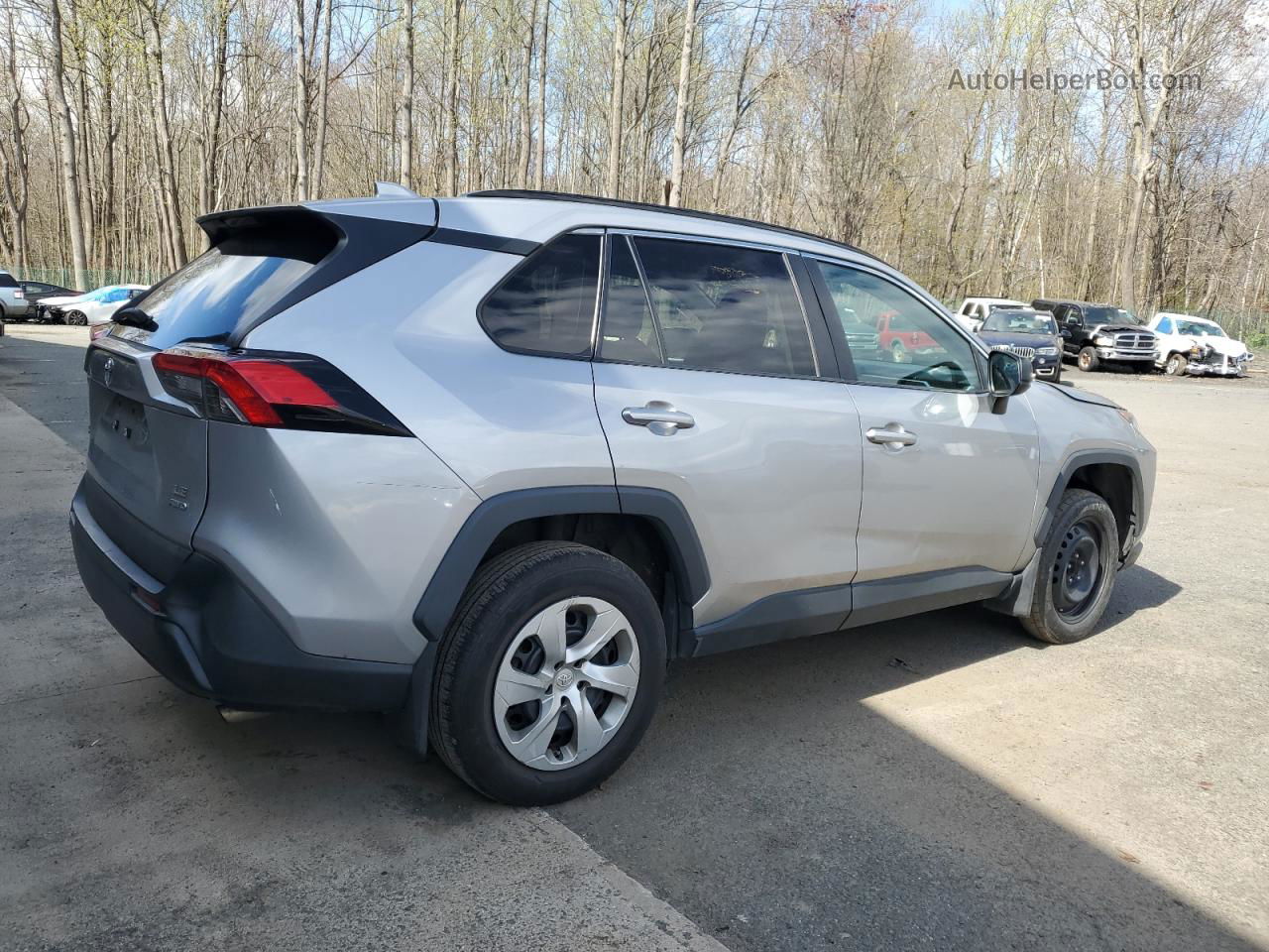 2019 Toyota Rav4 Le Silver vin: 2T3F1RFV9KW023080