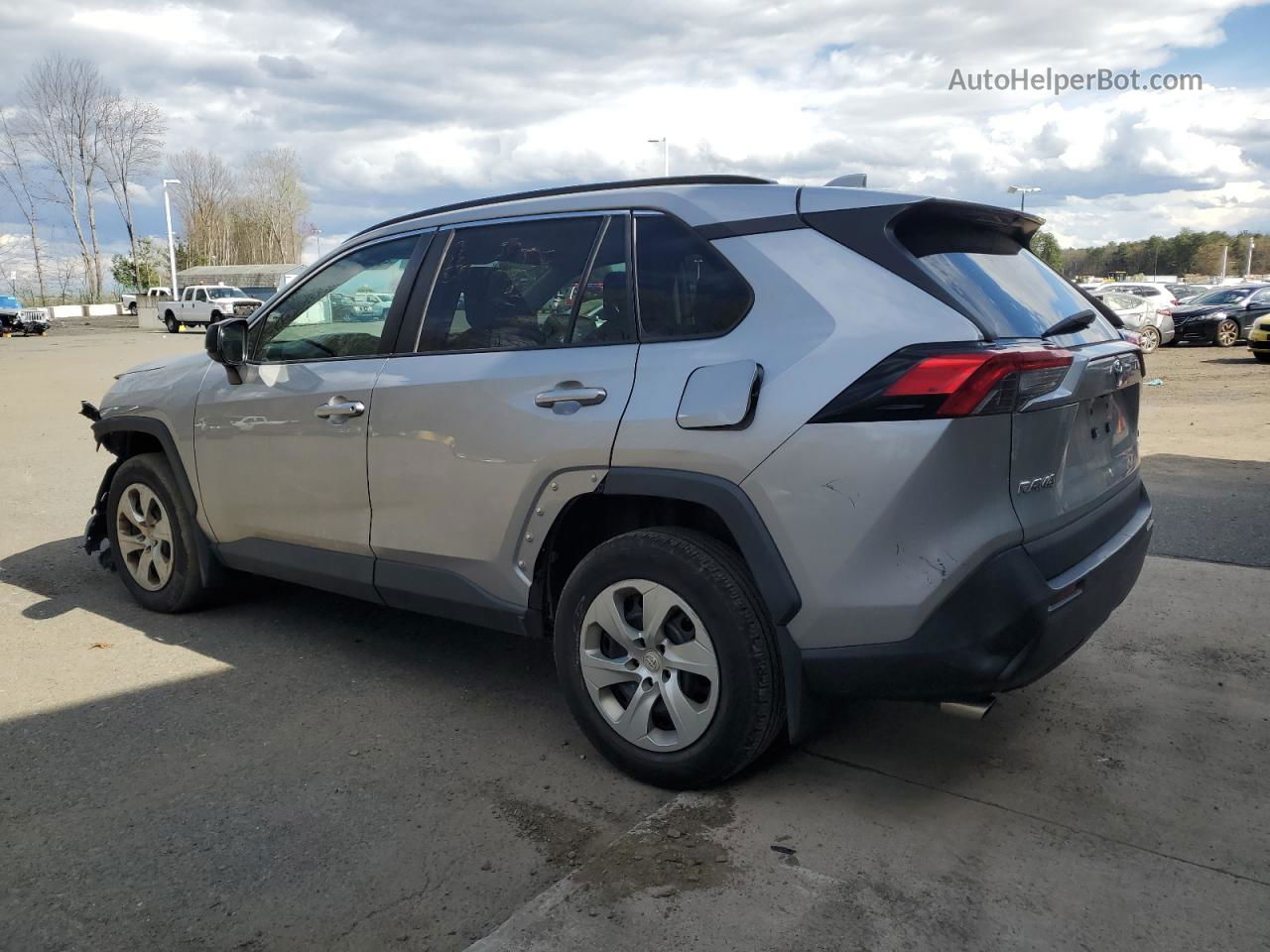 2019 Toyota Rav4 Le Серебряный vin: 2T3F1RFV9KW023080