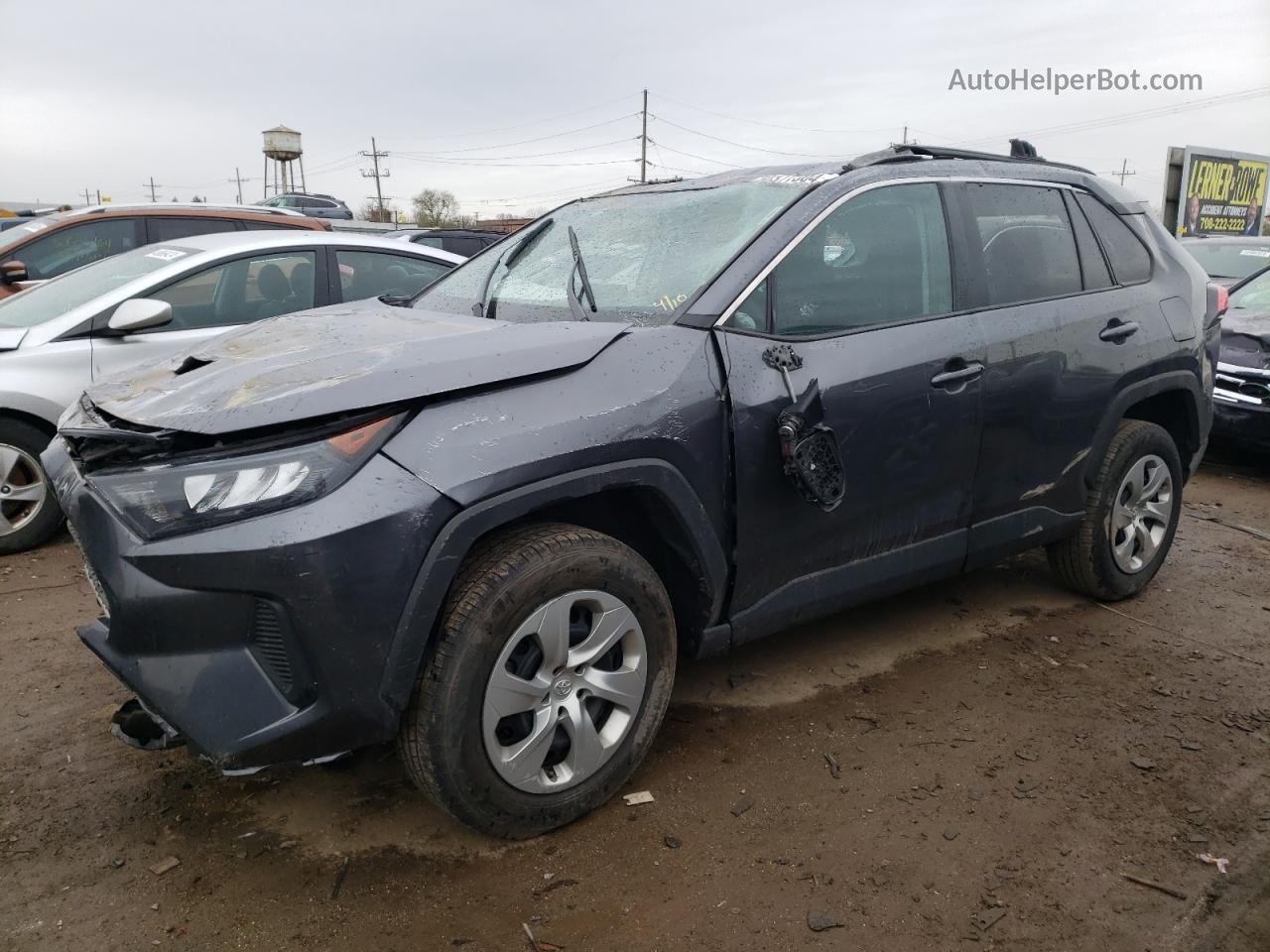 2021 Toyota Rav4 Le Gray vin: 2T3F1RFV9MC252654