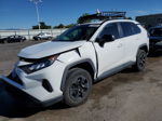 2021 Toyota Rav4 Le White vin: 2T3F1RFV9MW174052