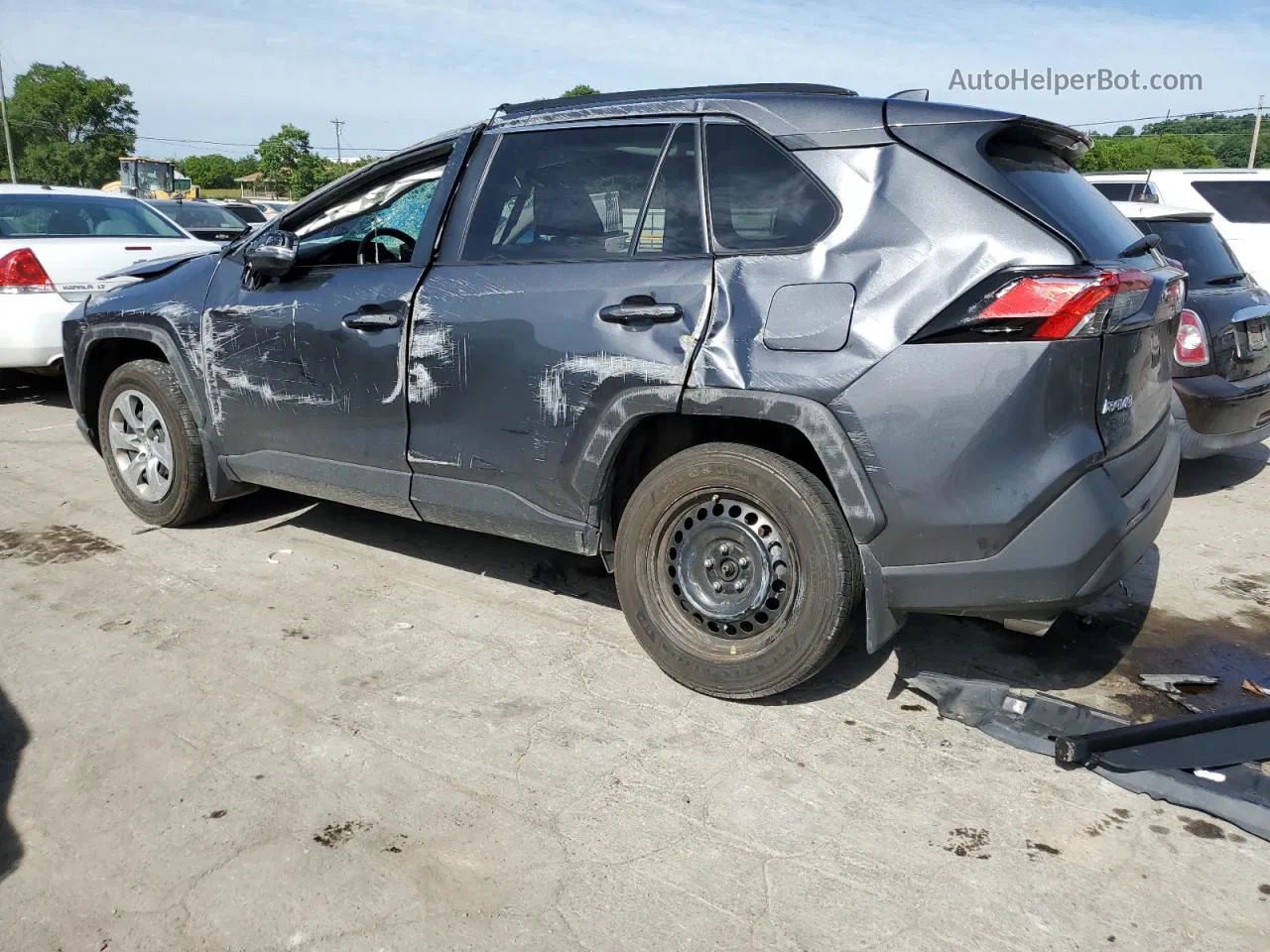 2021 Toyota Rav4 Le Silver vin: 2T3G1RFV0MC166055