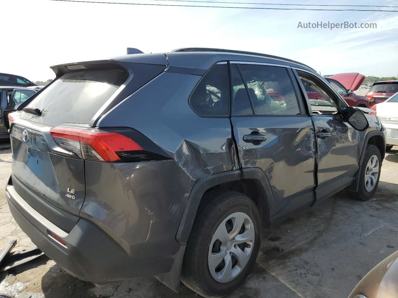 2021 Toyota Rav4 Le Серебряный vin: 2T3G1RFV0MC166055