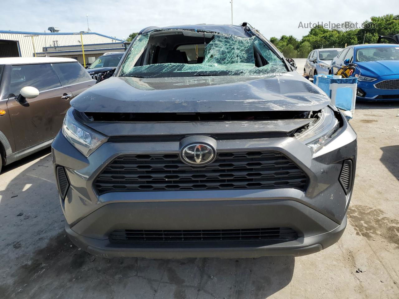 2021 Toyota Rav4 Le Серебряный vin: 2T3G1RFV0MC166055