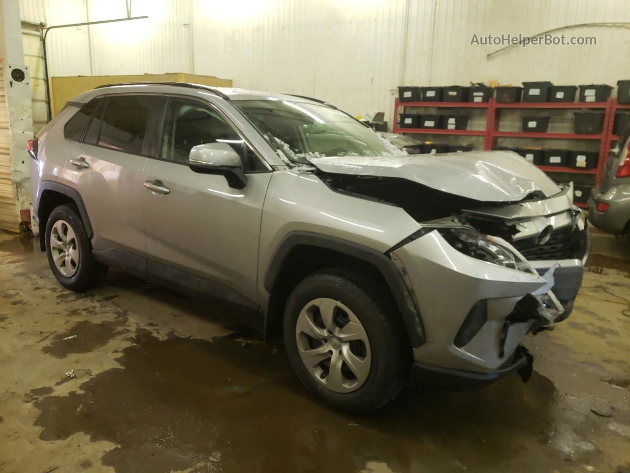 2019 Toyota Rav4 Le Серебряный vin: 2T3G1RFV2KW012555