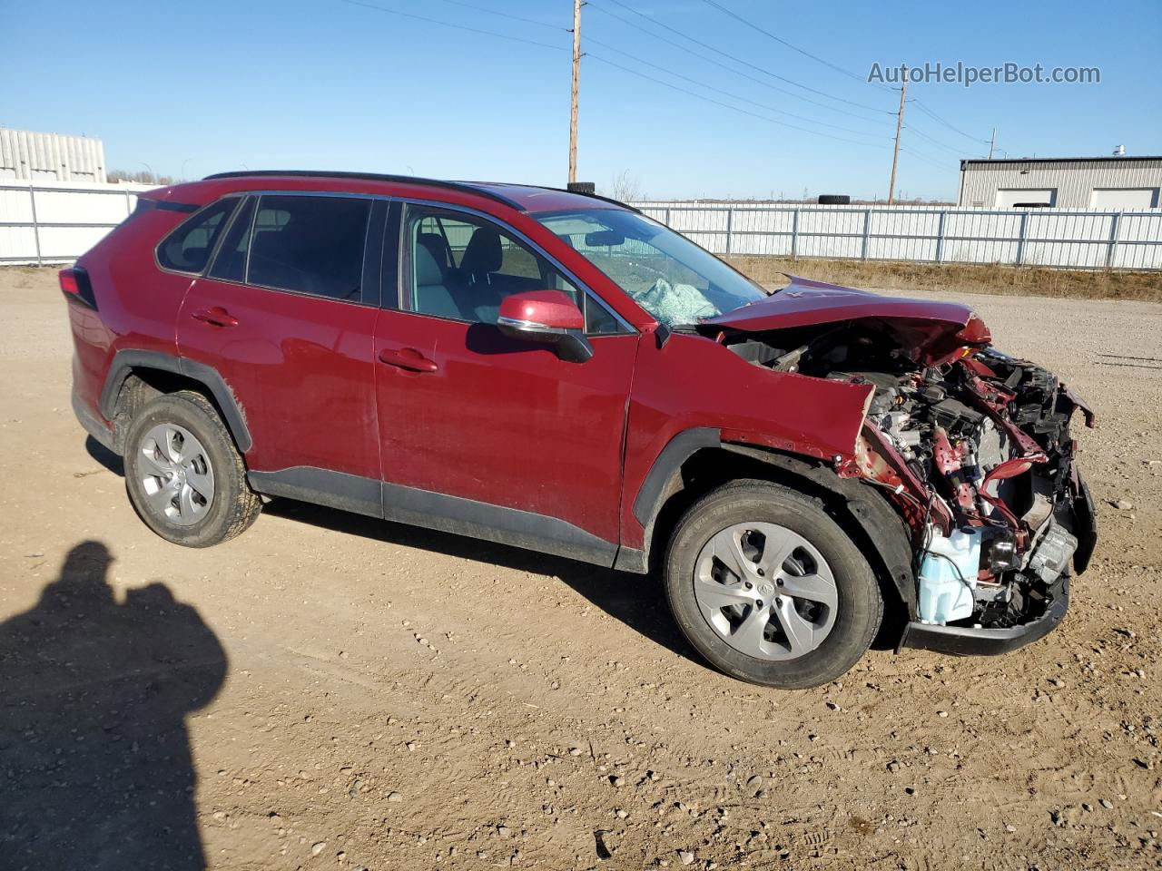 2021 Toyota Rav4 Le Maroon vin: 2T3G1RFV2MW235617