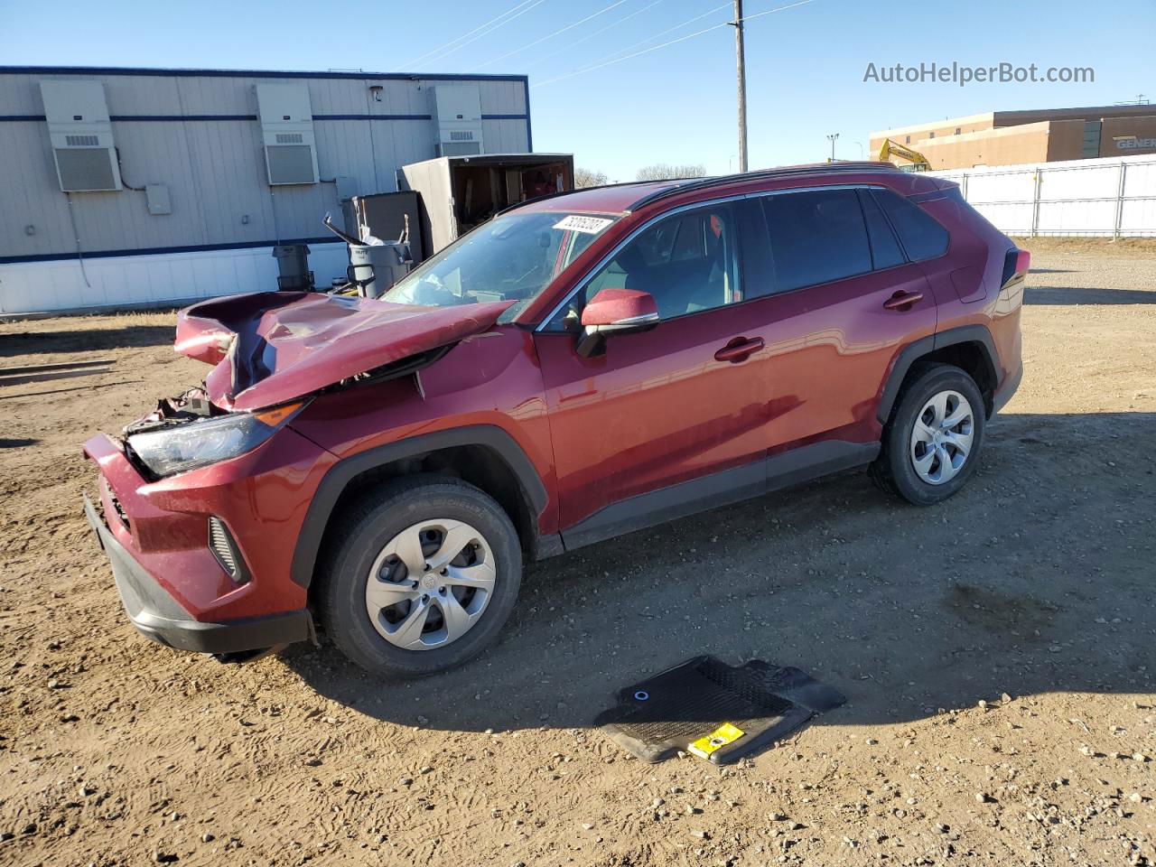 2021 Toyota Rav4 Le Maroon vin: 2T3G1RFV2MW235617