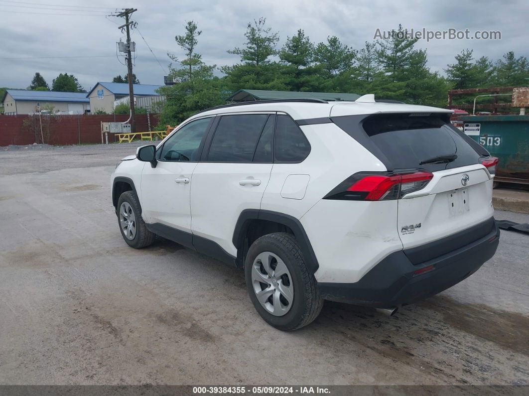 2020 Toyota Rav4 Le White vin: 2T3G1RFV6LC104593