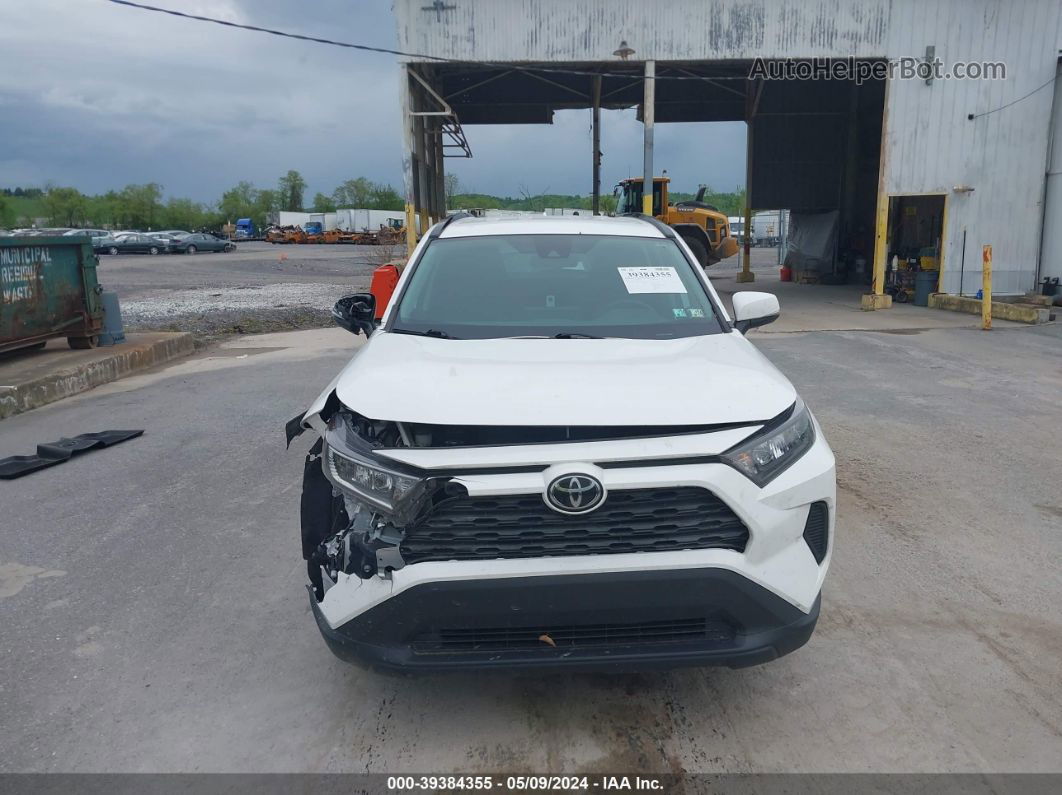 2020 Toyota Rav4 Le White vin: 2T3G1RFV6LC104593